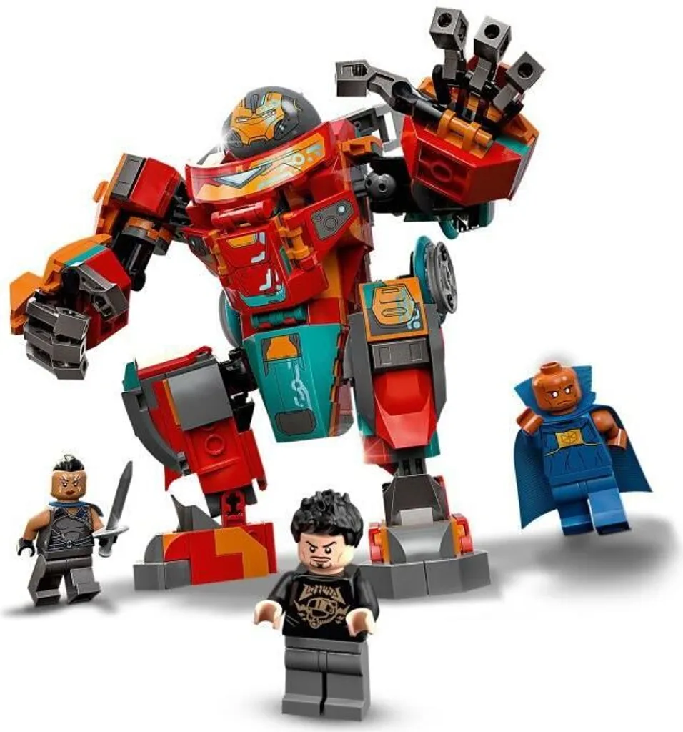 Robot Iron Man LEGO Marvel 76194 Jouet de construction transformable 2-en-1 - 7