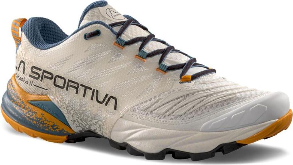 Akasha II, Chalk/Hurricane, Größe 46, ZFRS066W04B4246, Mountain Running Low Cut Schuhe Herren - La Sportiva