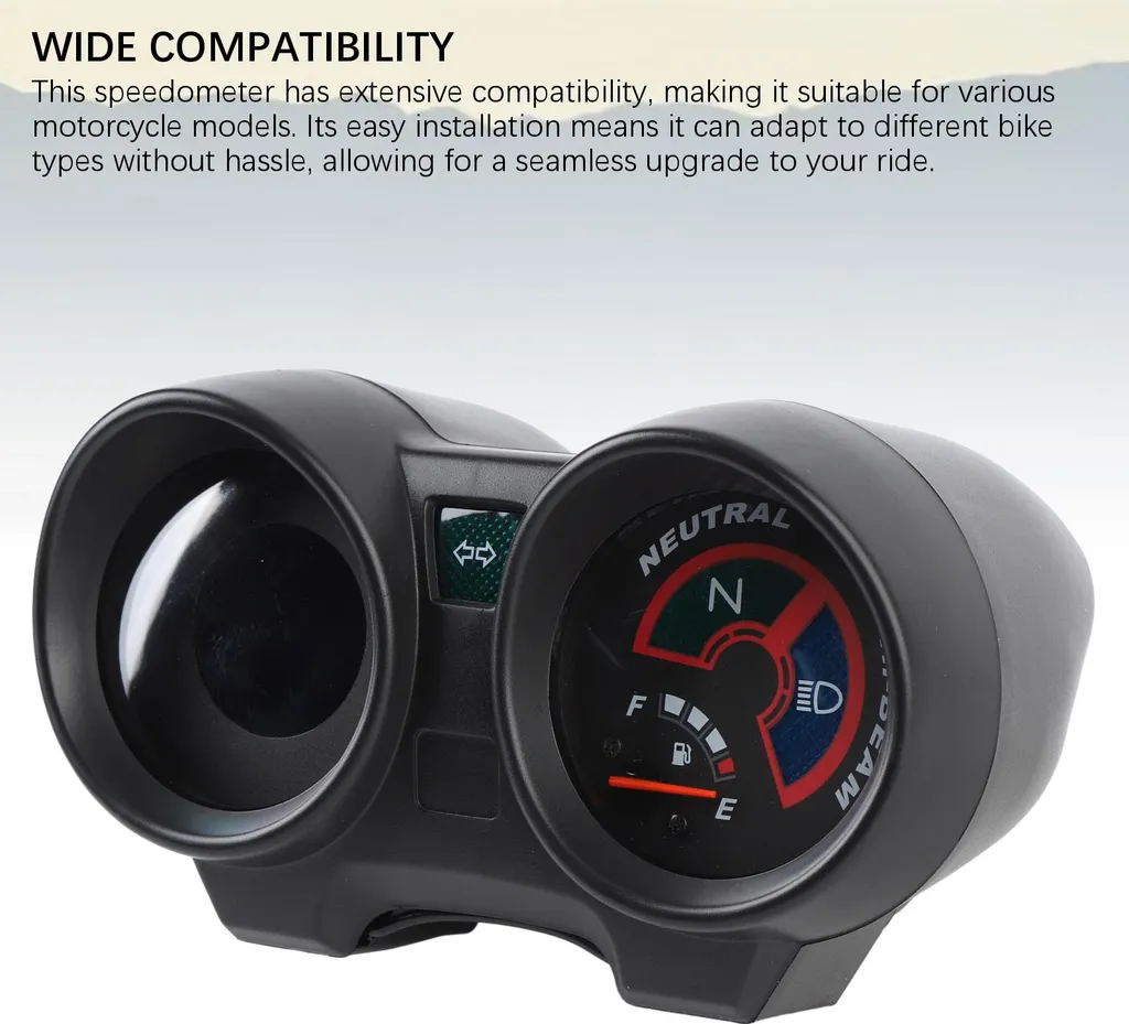Compteur de vitesse moto numérique LCD : fini les problèmes d'affichage 12V