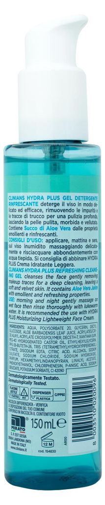 Gesichtreinigungs-Gel CLINIANS Hydra Plus 150ml  getestet, Produktbild 
