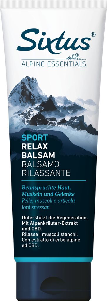 Sixtus SPORT RELAX BALSAM 125 ml
