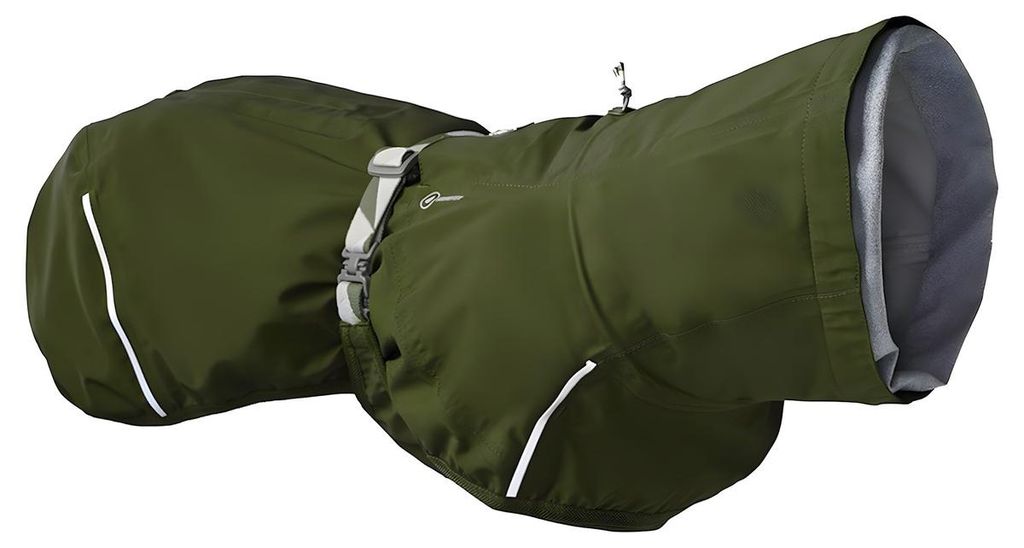 Hurtta ECO Regenmantel Mudventure Coat forest (waldgrün)
