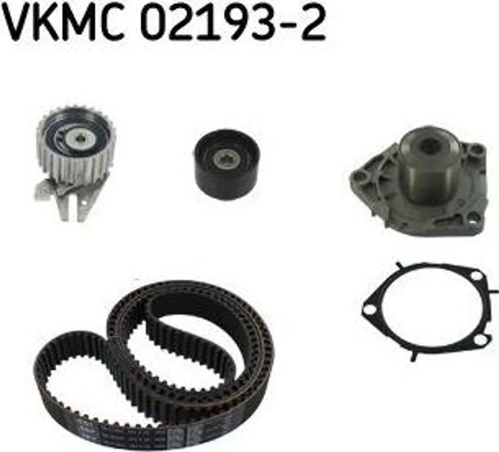 Kit distribution SKF VKMC 02193-2 haute durabilité avec pompe OE