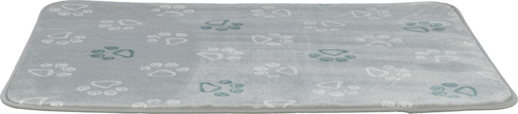 TRIXIE Liegematte Jimmy Soft - hellgrau - 90 × 68 cm Produktbild 