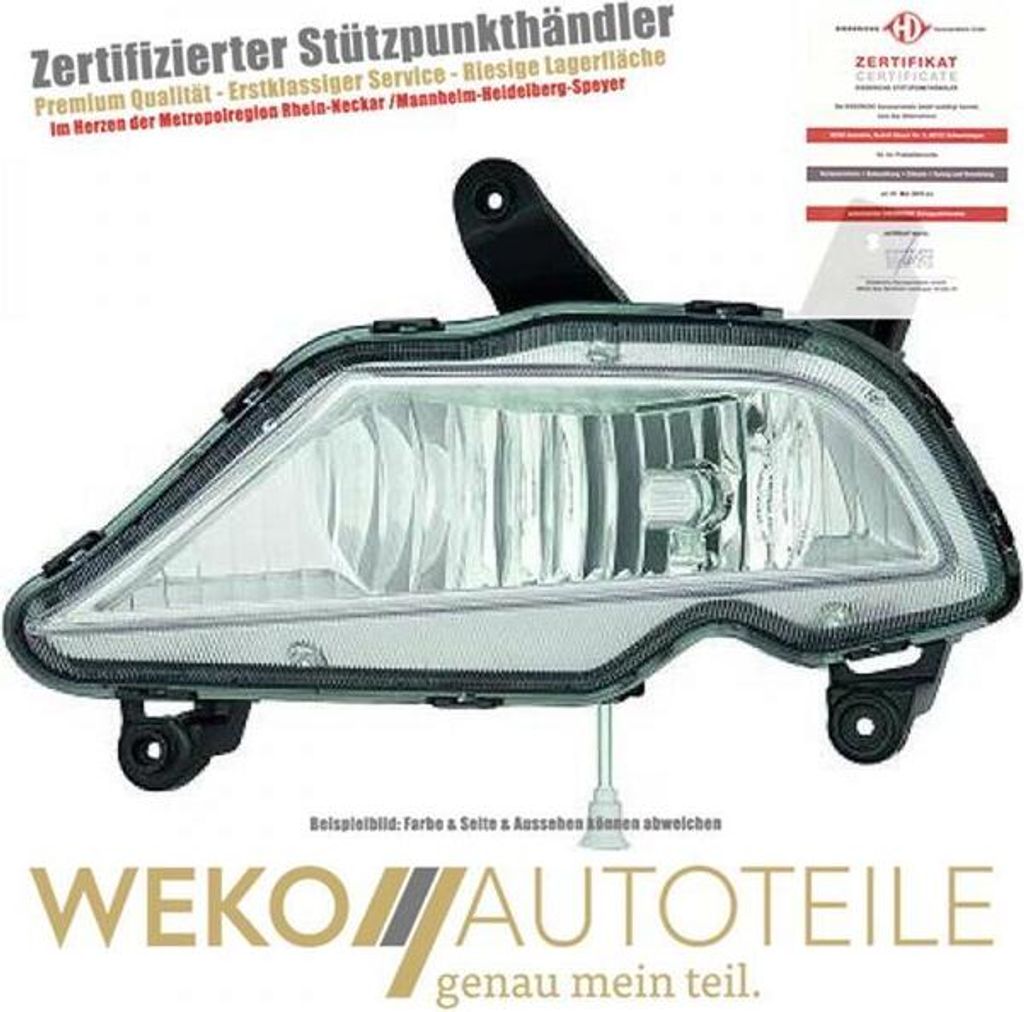 Nebelscheinwerfer rechts DIEDERICHS 6807088 für HYUNDAI
