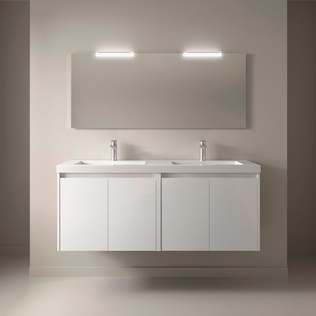 Noja Komplett-Set 1400 4 Türen White Gloss