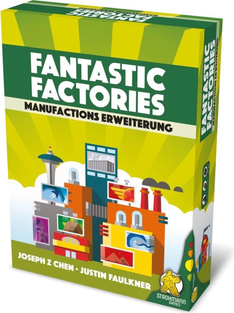 Asmodee Fantastic Factories: Manufactions, Brettspiel, Produktbild 