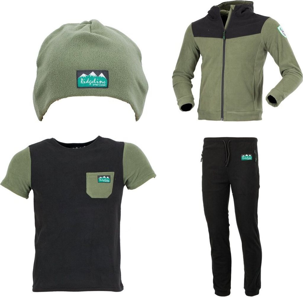 Ridgeline Rugged Pack Kinder olive/ black 4-teilig 12 Jahre