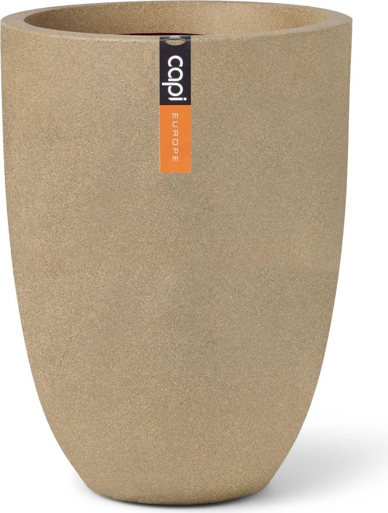 Capi Europe - Gefäß elegant niedrig Smooth NL - Beige - 36x48 - KBE782