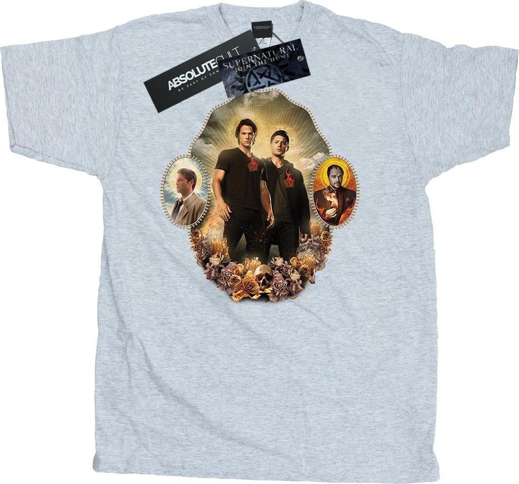 Supernatural - T-Shirt für Herren BI45897 (M) (Grau)