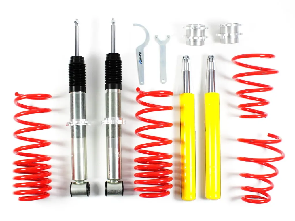 Kit de suspension fileté TA Technix pour Audi 100 A6 Avant Type C4 - 4