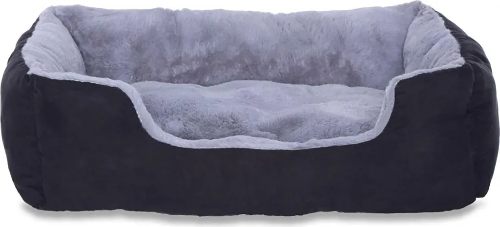 Lionto Cuccia Moderna Gatto 75x60cm - Design Nero Grigio Lavabile