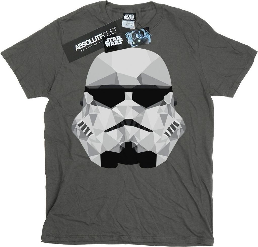 Star Wars - T-Shirt für Herren BI46067 (L) (Holzkohle)