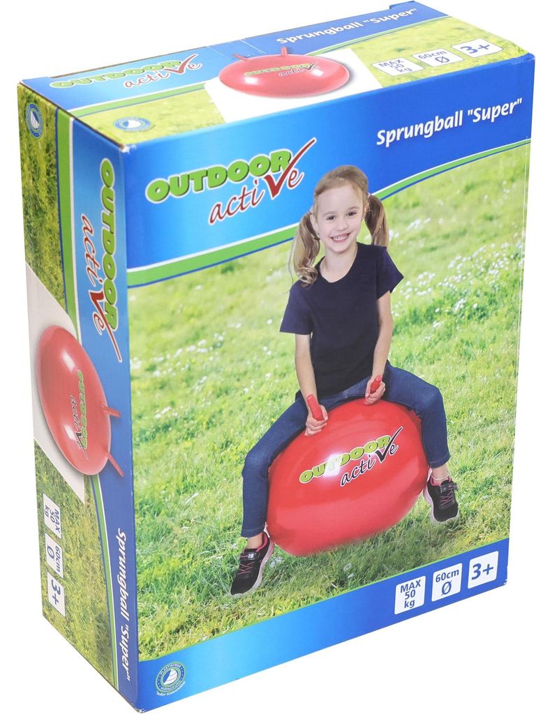 Outdoor active Sprungball Regenbogen, #60cm Image du produit 