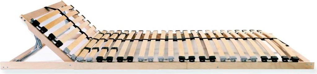 Premium Lattenrost 140x200 - 7 Zonen, Bis 200kg Belastbar, Verstellbares Kopfteil - Made In Germany