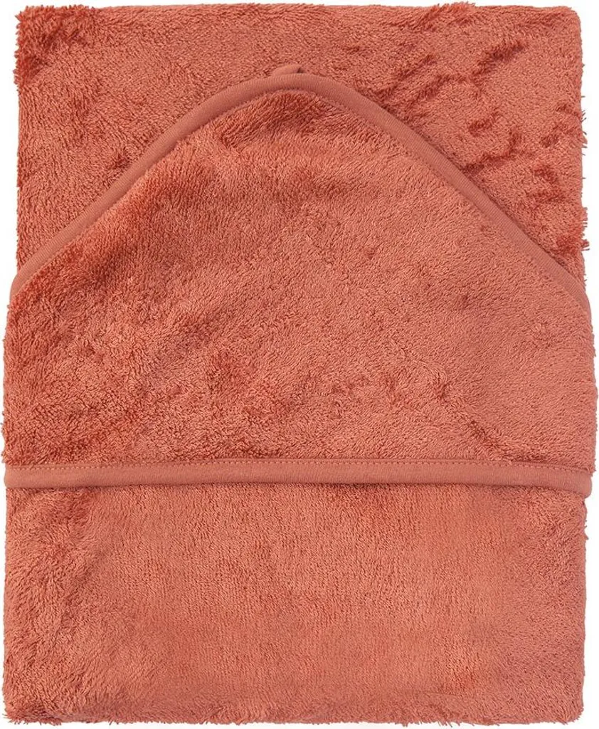 Peignoir pour bébé Timboo XXL Orange, idéal piscine et bain à domicile
