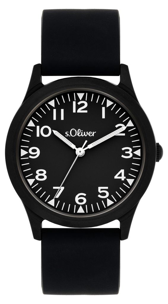 s.Oliver Uhr Kinder-Armbanduhr Jungen Silikon SO-4524-PQ Produktbild 