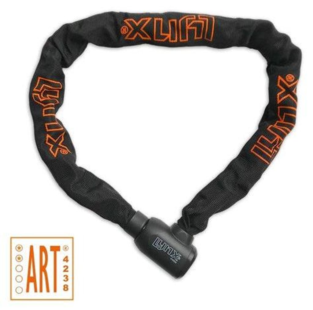 Lynx Chain Lock Art-2 100cmx9.0mm Nylonabdeckung schwarz auf der Karte