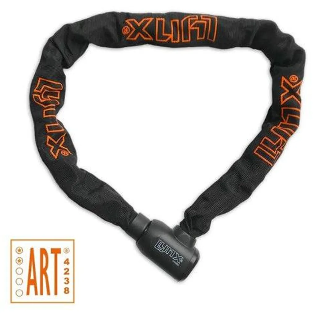Lynx Chain Lock Art-2 Antivol Chaîne 100cm x 9mm Noir Haute Sécurité