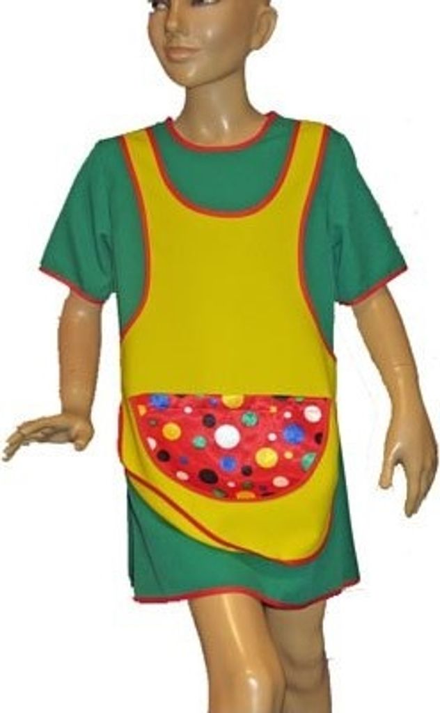 Kinderkostüm Schürzenkleid Gr.140 mehrfarbig Neu