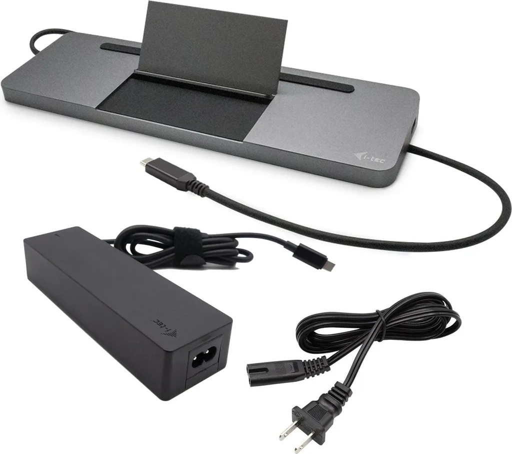 Station USB-C i-tec triple affichage HDMI DisplayPort et VGA