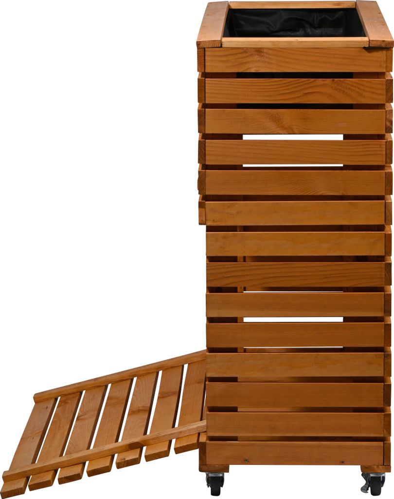 dobar Hochbeet "Rolla" Gr. XL, Braun, 92x32,5x78 cm mit Produktbild 2
