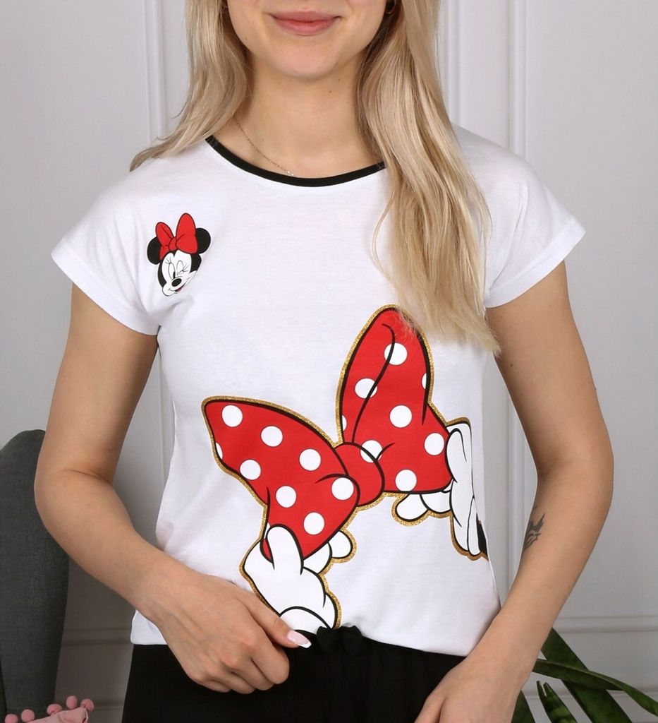 Minnie Mouse Disney Černo-bílé pyžamo s | Kaufland.cz