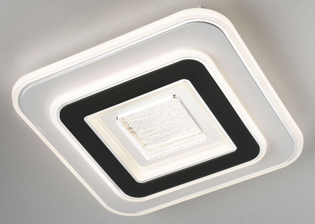 casa NOVA Deckenleuchte JOYCE BHT 35x4.50x33 cm weiß Deckenlampe