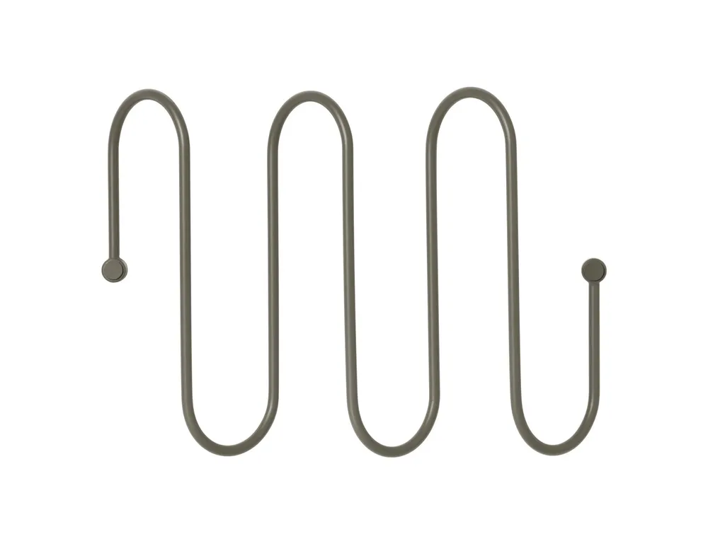 Blomus Curl 65920 Appendiabiti Design Acciaio Grigio 37cm | Shop Online