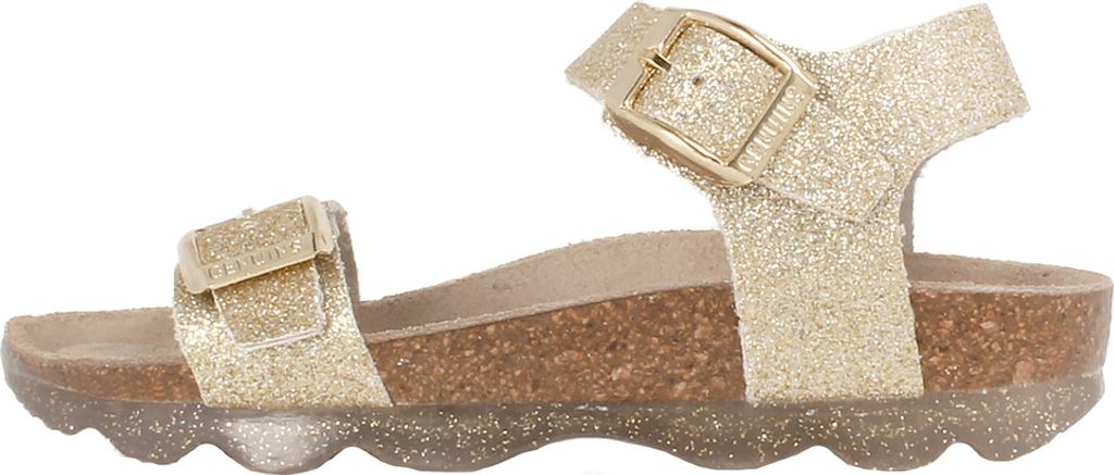 Genuins Prato Glitter Fino Gold Synthetik Größe: 28 Schmal