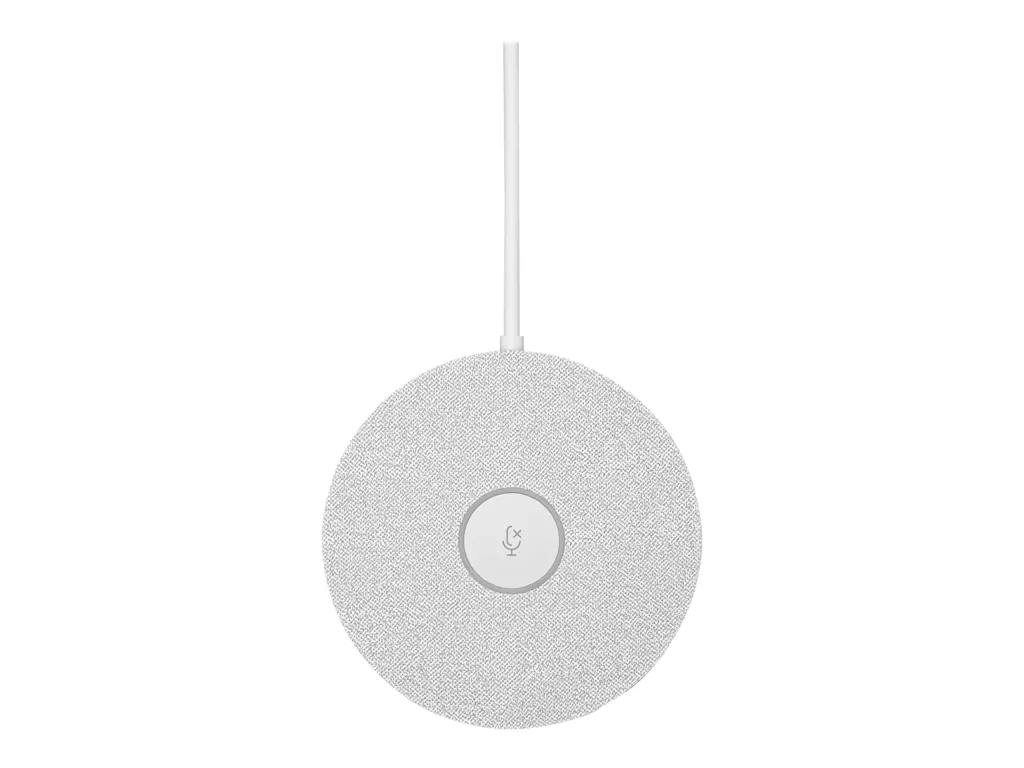 Microphone Logitech 952-000038 Blanc : Micro USB Pour Visioconférence