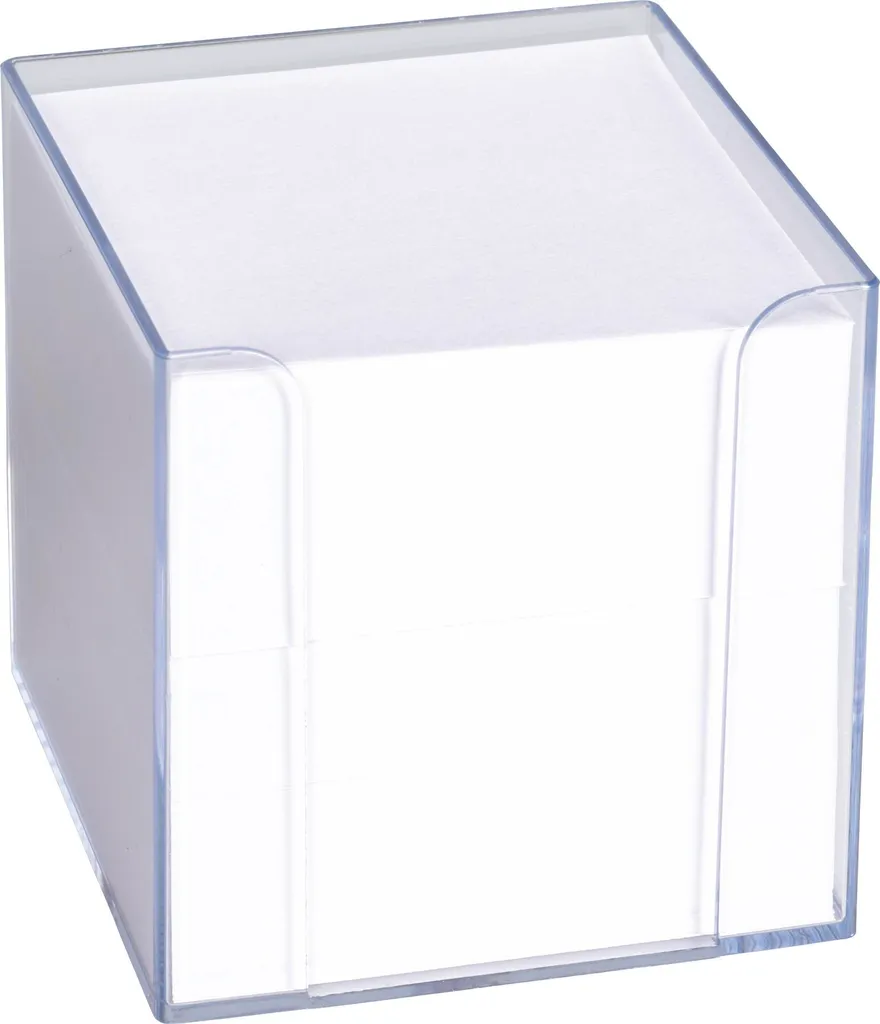 Boîte à Notes Cubique 9,5 cm en Carton Rigide König & Ebhardt 860101099