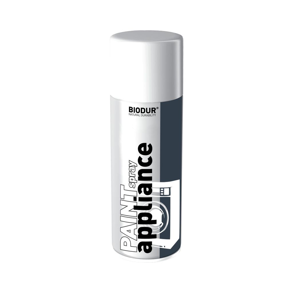 BIODUR Huishoudapparaten Acryl Spuitlak - Glans Wit - 400ml Productafbeelding 