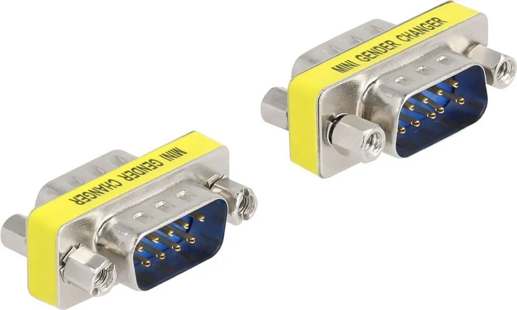 Delock 66464 DELOCK D-Sub 9Pin St/St (Mutter-Mutter) 2 St.