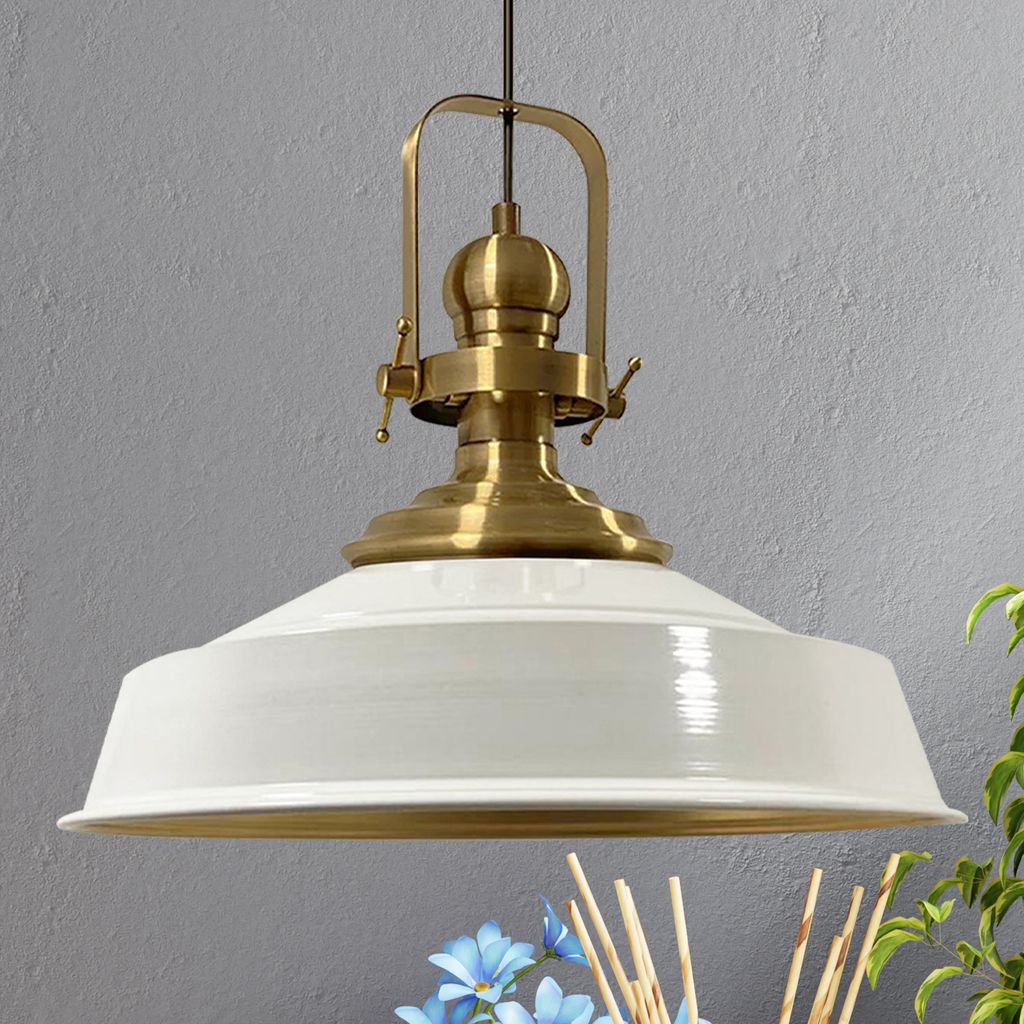 Asletl Hängelampe Industrial Metall Ø40cm, Küchenlampe Produktbild 