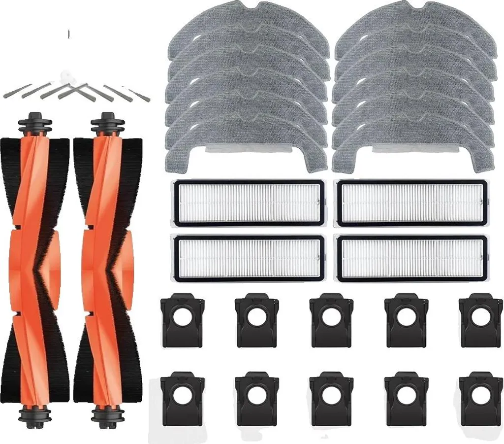 Parti del robot hoover, filtro HEPA, mop lavabile, 32pcs-1