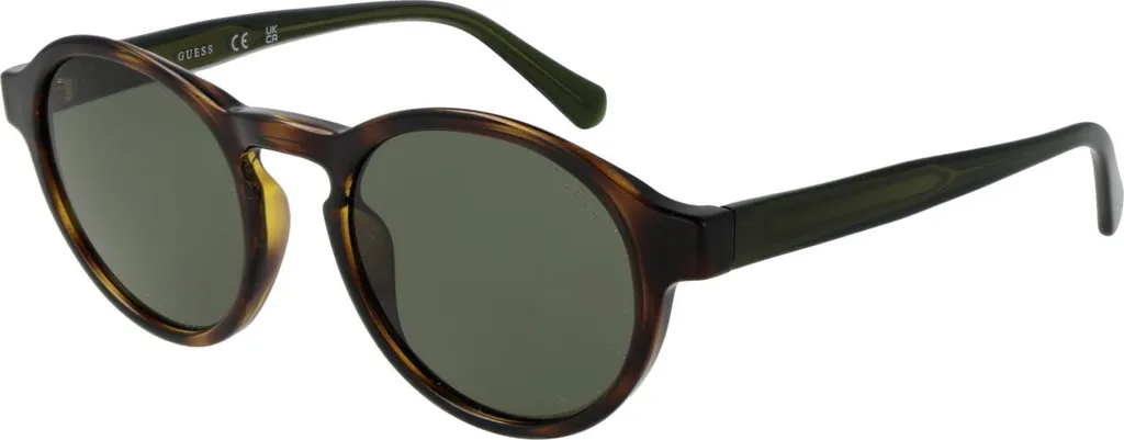 Lunettes de soleil Guess GU 00049 52N Havane foncé pour homme chic