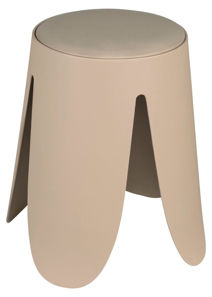 WENKO Badhocker Mod. Comiso Beige matt, belastbar bis 180 Produktbild 