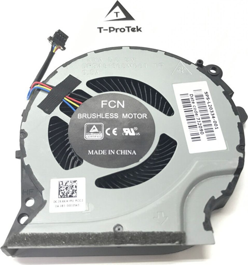 GPU Version FAN Lüfter Kühler kompatibel für HP Pavilion Gaming 15-cx0000 Serie