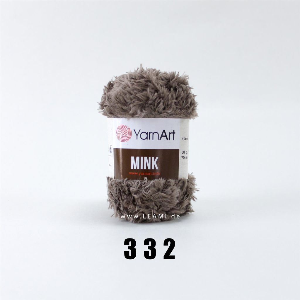 YarnArt Mink, Effektgarn, Flauschgarn, leami, leamigurumi Produktbild 