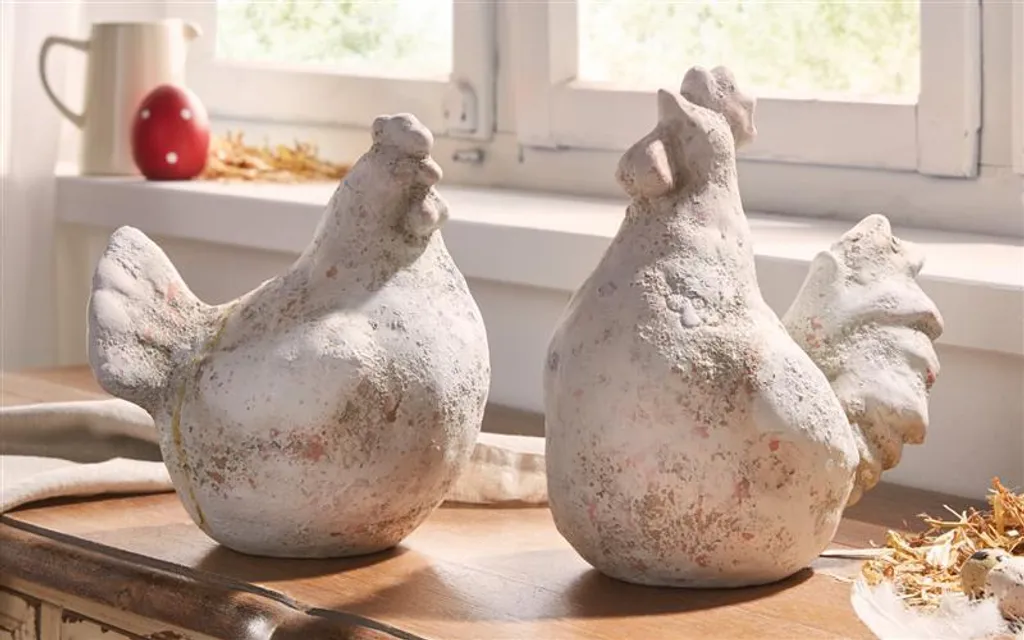 Déco Shabby Chic : Donnez du Cachet à votre Intérieur avec ce Duo Coq