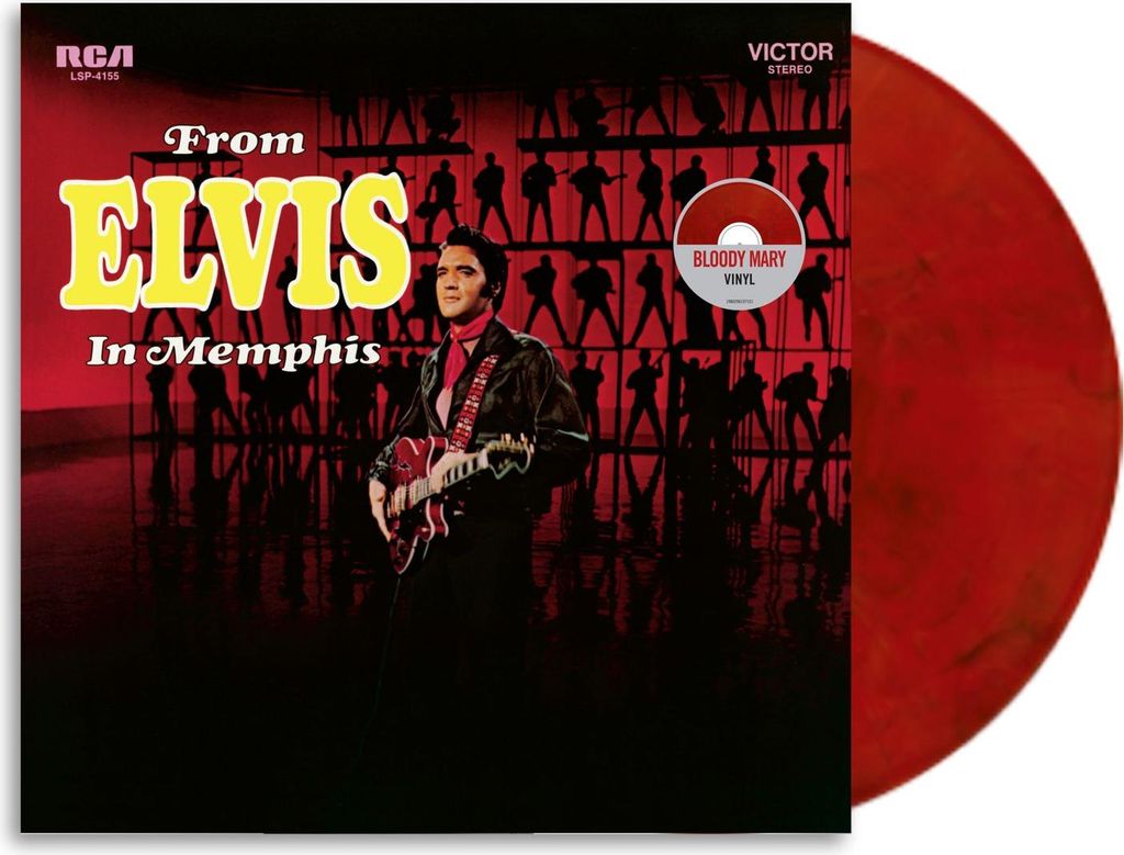 Elvis Presley: Da Elvis a Memphis (vinile rosso/nero) Immagine del prodotto 