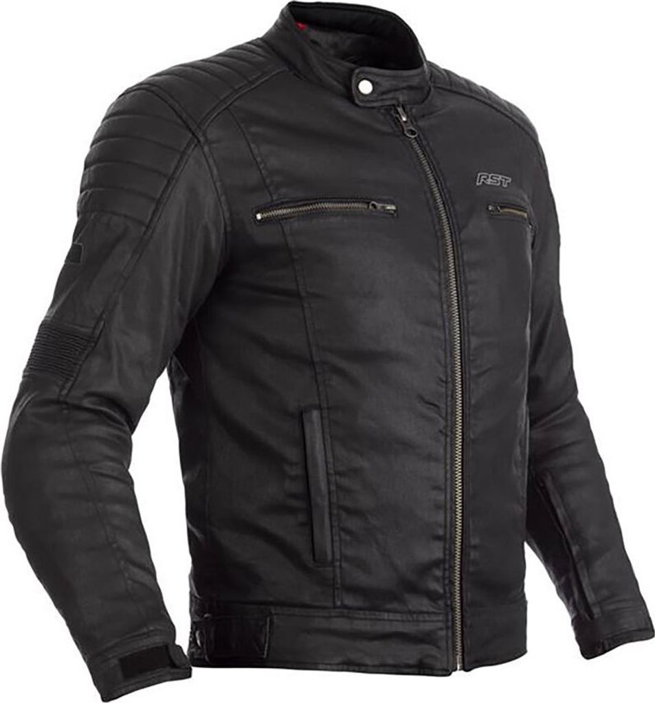 RST Brixton CE Textil-Jacke Schwarz Größe XL