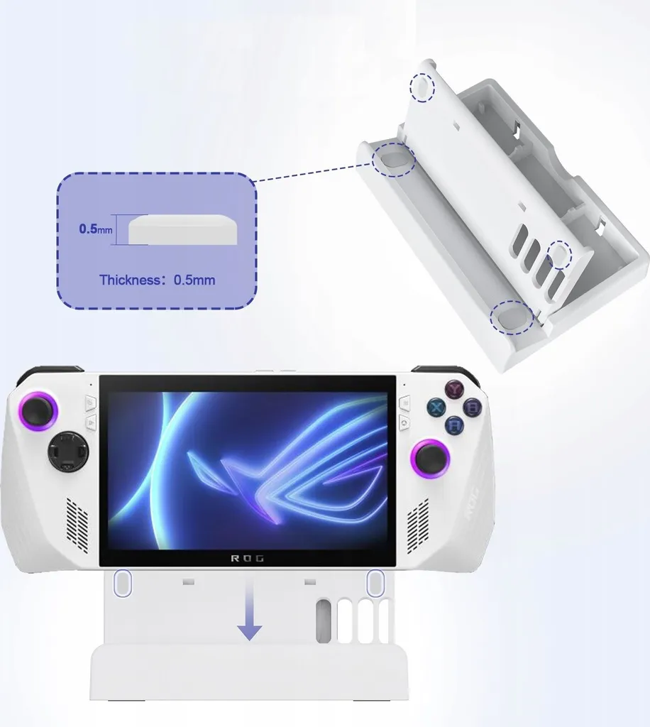 Support Gaming Antidérapant avec Ventilation pour Steam Deck et Ally - 8