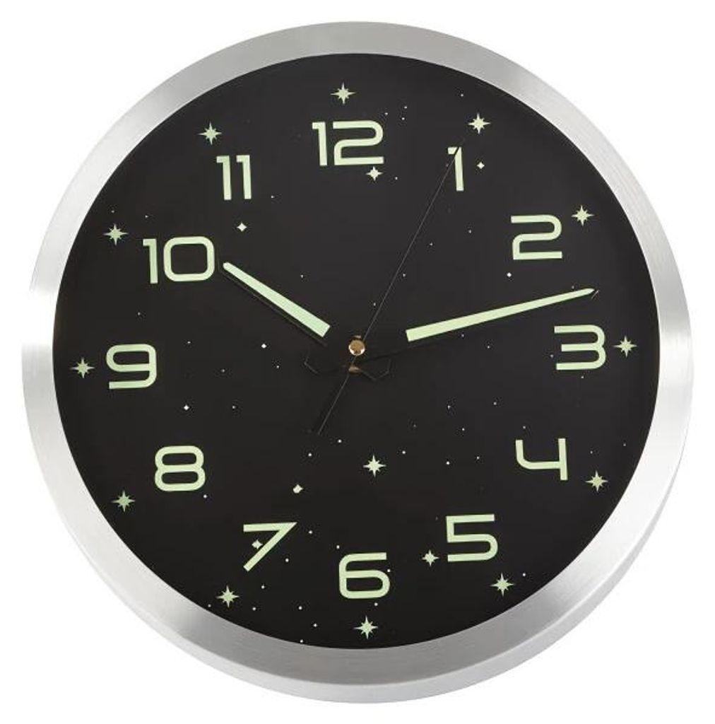 Verk 27455 Nástěnné hodiny analogové, fluorescenční 30 cm, Obrázek produktu 