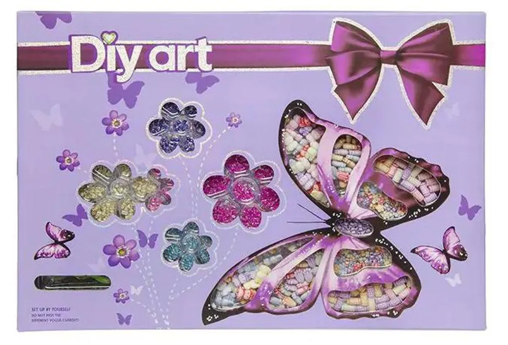 Kit perles papillon pour fabriquer soi-même ses bracelets et colliers