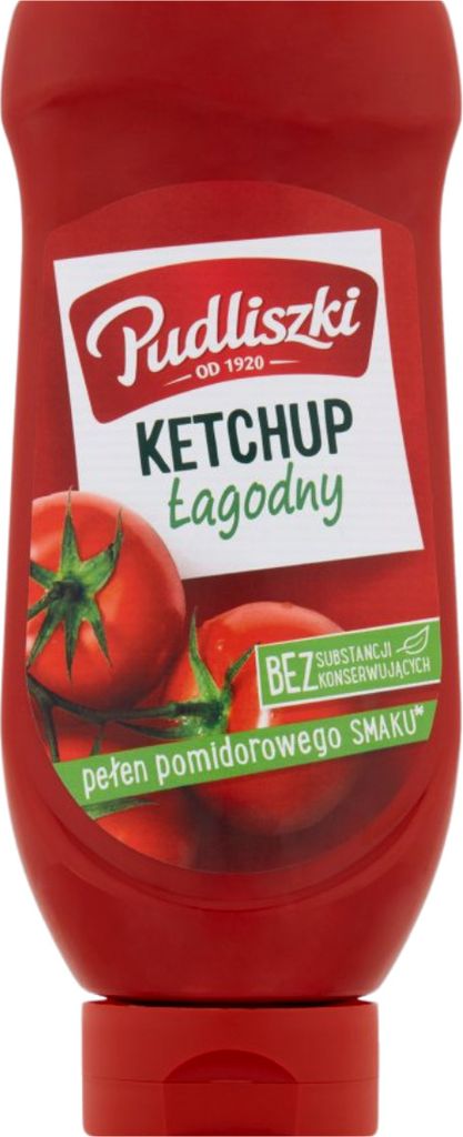 Pudliszki Ketchup łagodny 700 g Produktbild 