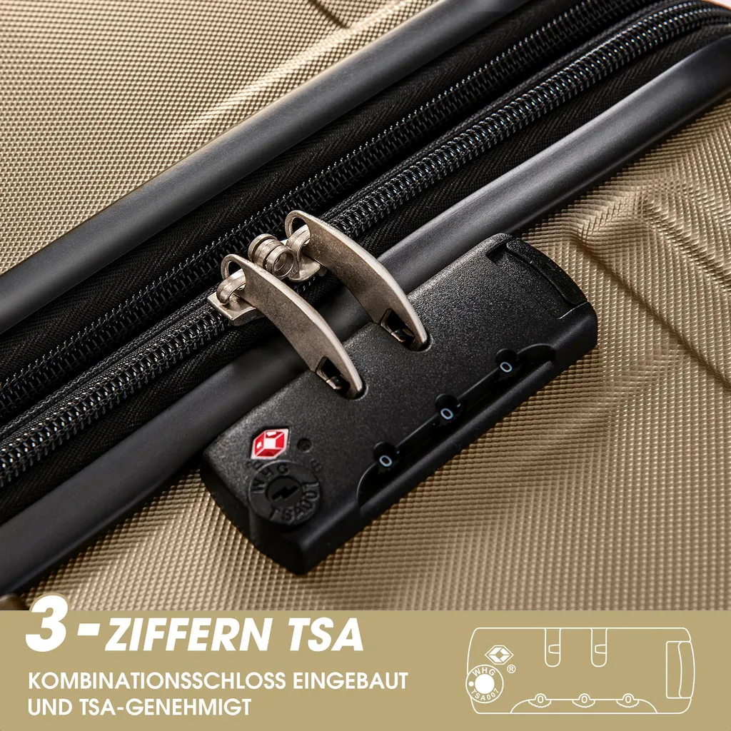 Valises de Voyage pour Vacances et Business avec Roues Multidirection - 8
