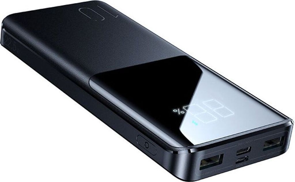 JOYROOM JR-QP191, 10000 mAh, Lithium Polymer (LiPo), 3,7 V, Schwarz