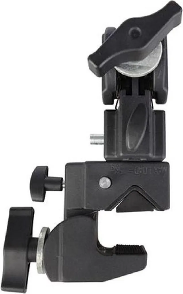 Fixation pour Éclairage de Studio CLD-22 Pince Métal Charge Lourde